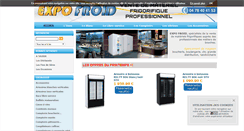 Desktop Screenshot of expofroid.com